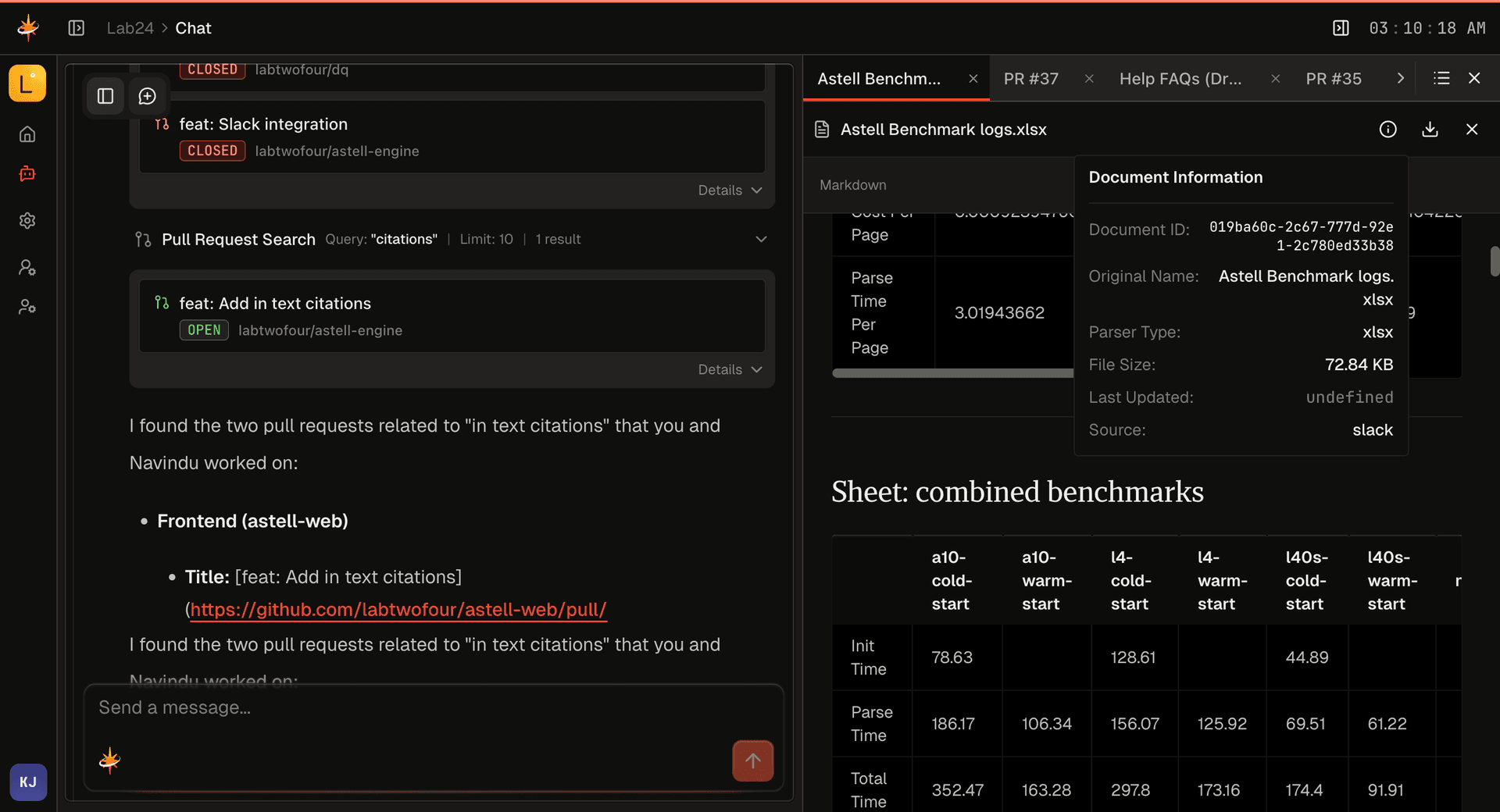Astell Screenshot
